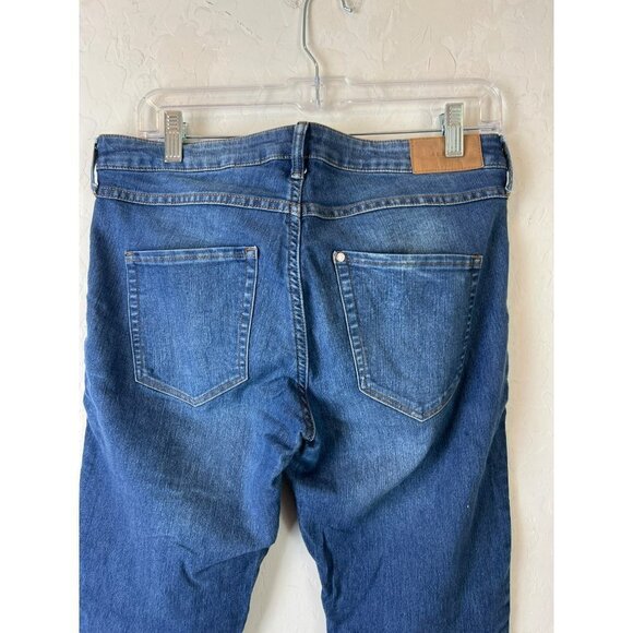 & Denim Sz 31 Skinny Low Waist Jeans Medium Wash Women - Picture 5 of 7